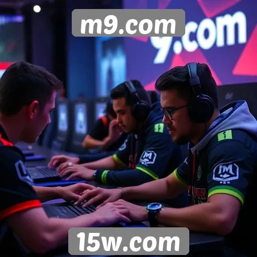 Plataforma M9.com promove torneios de eSports em crescente popularidade